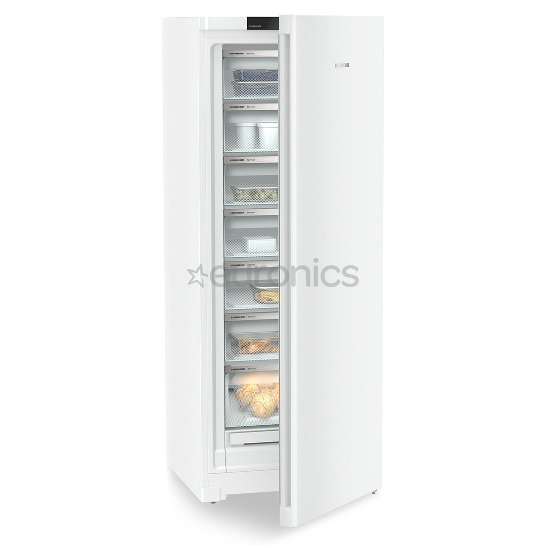 Liebherr, NoFrost, 363 л, высота 186 см, белый - Морозильник