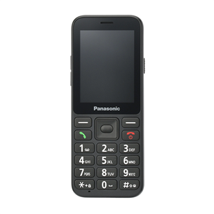 Panasonic KX-TU250, melna - Mobilais telefons