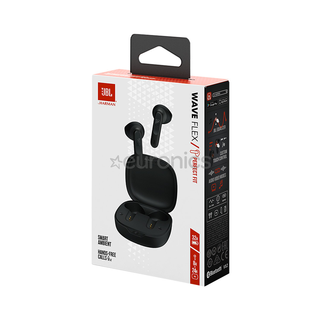JBL Wave Flex, black - True wireless earphones