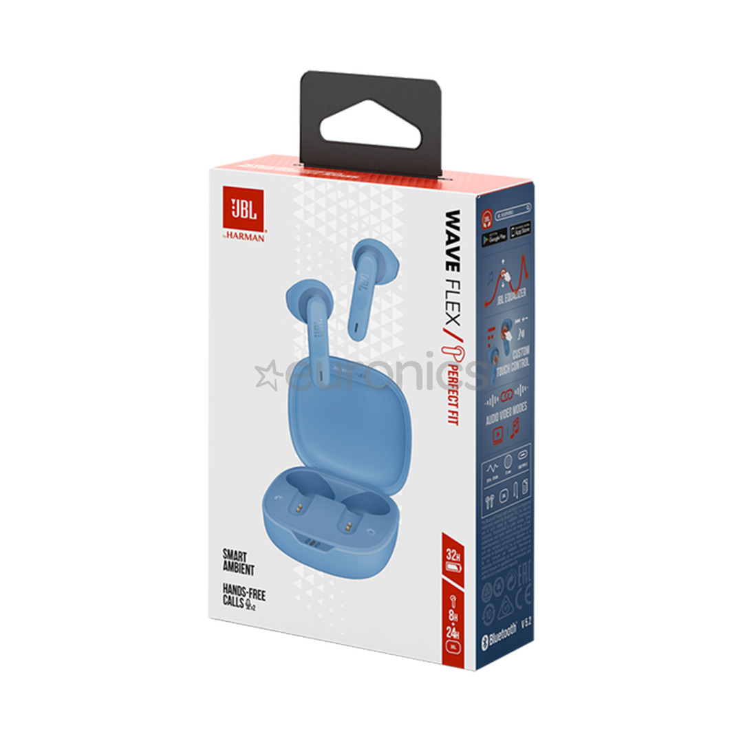 JBL Wave Flex, blue - True wireless earphones