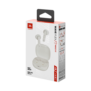 JBL Wave Flex, white - True wireless earphones