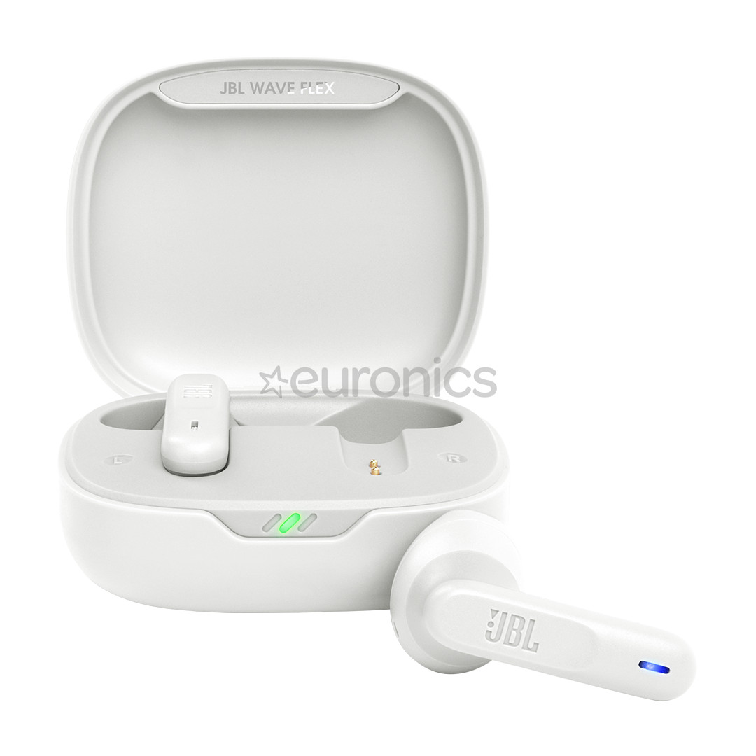 JBL Wave Flex, white - True wireless earphones