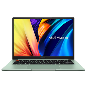 Asus Vivobook S 14 OLED, 14'', Ryzen 5, 8 GB, 512 GB, W11H, gaiši zaļa - Portatīvais dators M3402QA-KM071W