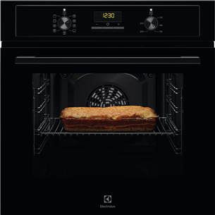 Electrolux SurroundCook 600, 65 L, black - Built-in oven EOF3H50BK