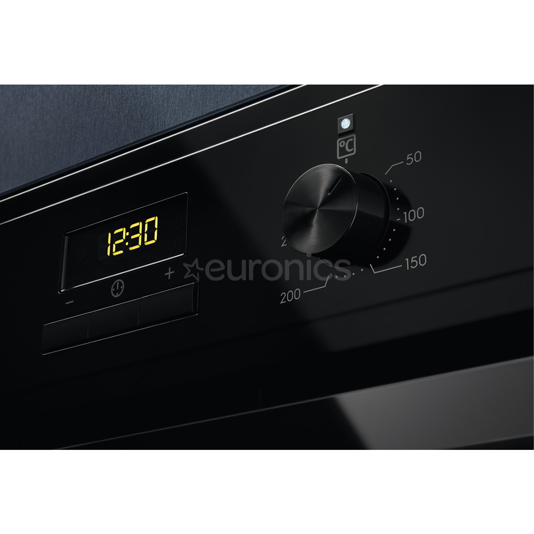 Electrolux SurroundCook 600, 65 L, black - Built-in oven