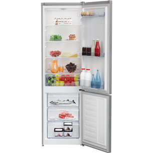 Beko, 262 L, height 171 cm, inox - Refrigerator