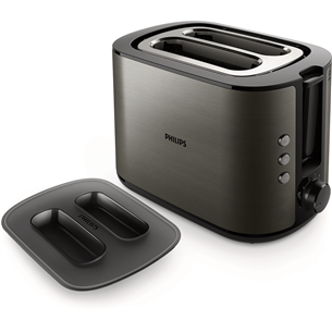 Philips Viva Collection, 950 W, grey - Toaster