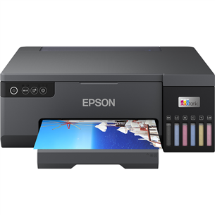 Epson EcoTank L8050, fotoprinteris, melna - Daudzfunkciju tintes printeris