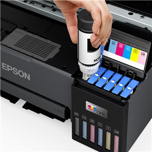 Epson EcoTank L8050, WiFi, LAN, black - Inkjet Printer/Photo Printer