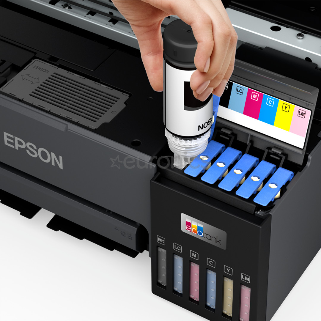 Epson EcoTank L8050, WiFi, LAN, black - Inkjet Printer/Photo Printer