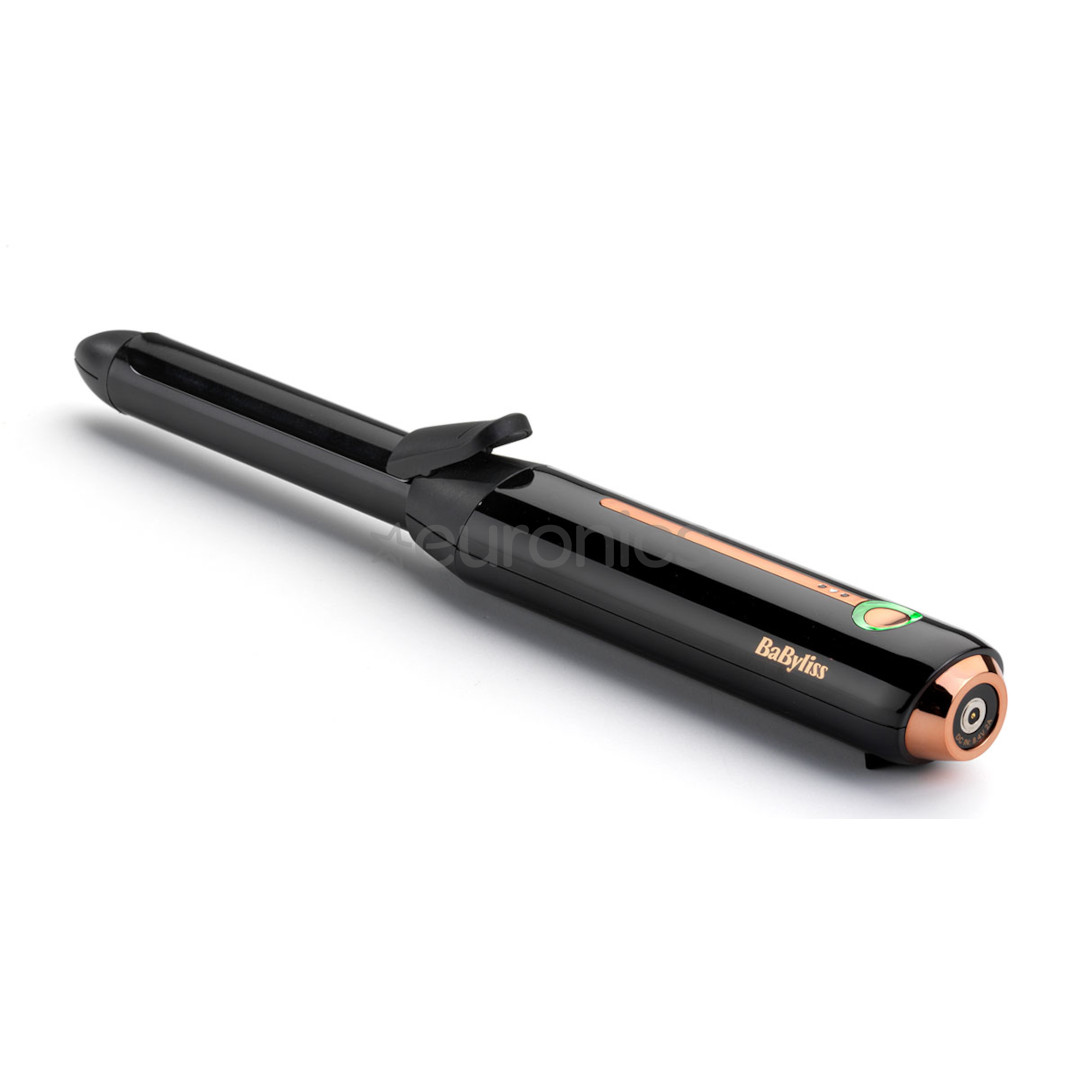 BaByliss, 25 мм, 160-180°C, беспроводное использование, черный - Щипцы для завивки