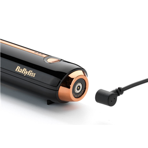 BaByliss, 25 mm, 160-180 °C, cordless, black - Curling iron