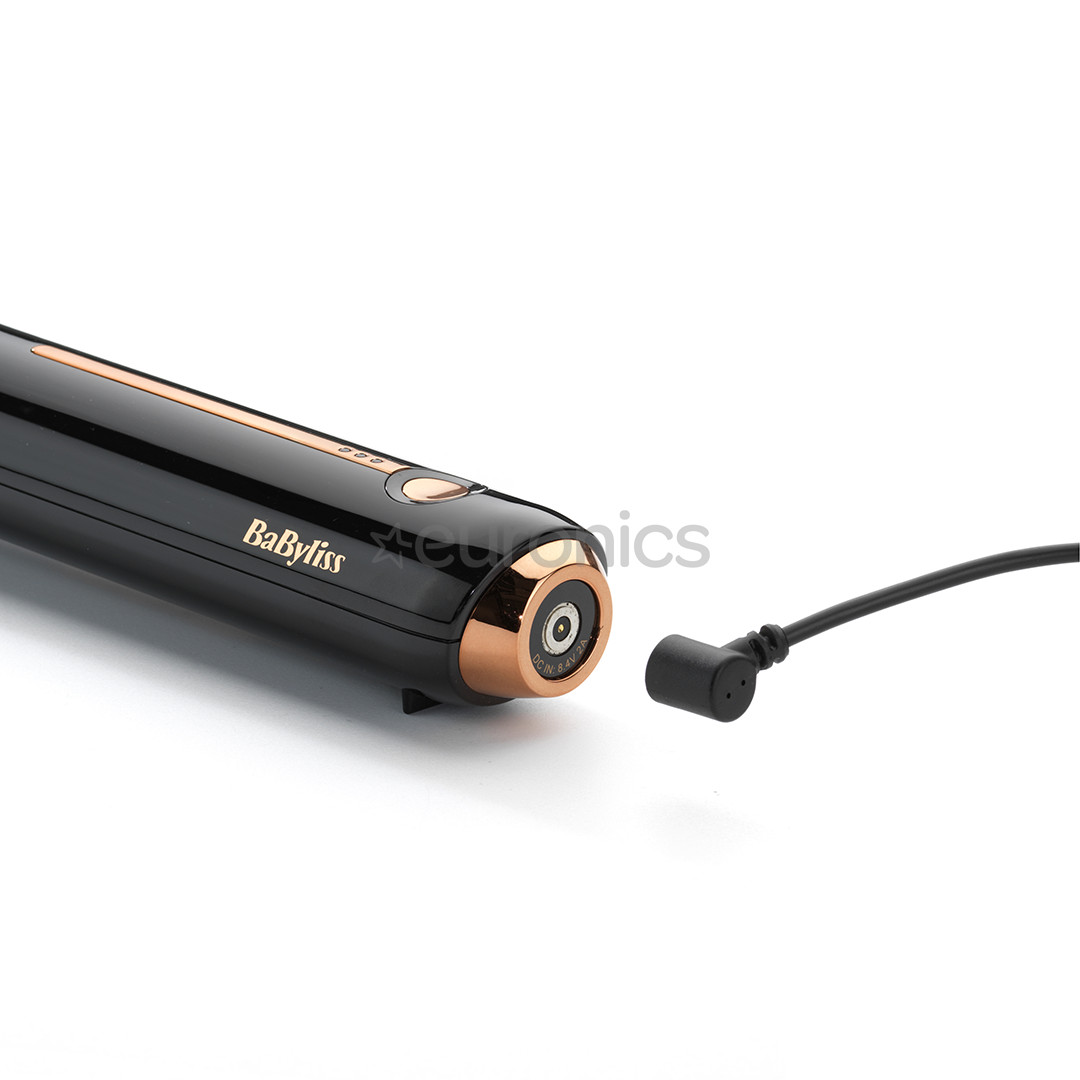 Babyliss 9000, беспроводное использование, черный - Щипцы для завивки волнами
