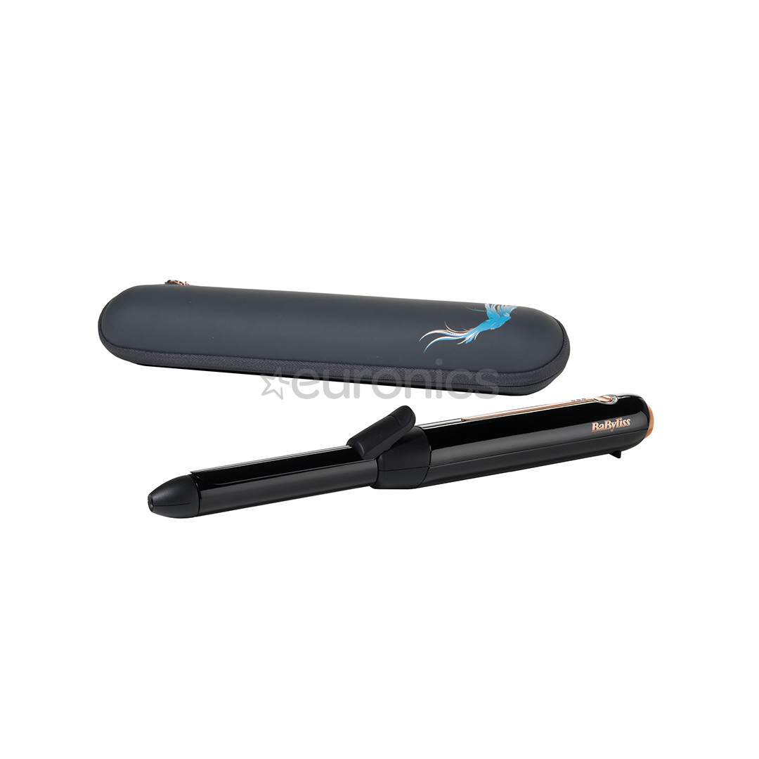 BaByliss, 25 мм, 160-180°C, беспроводное использование, черный - Щипцы для завивки