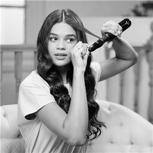 BaByliss, 25 мм, 160-180°C, беспроводное использование, черный - Щипцы для завивки