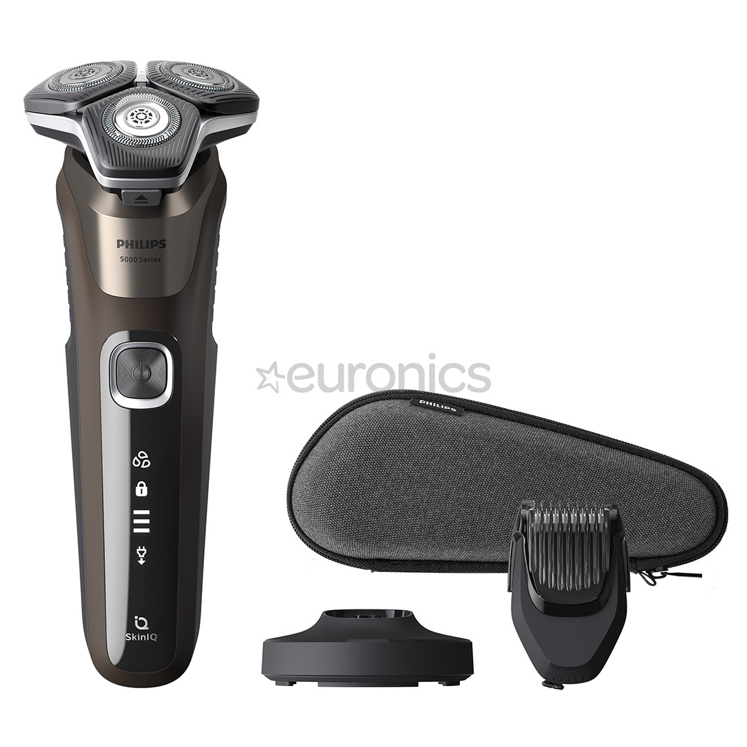 Philips Shaver 5000, Wet & Dry, brown - Shaver