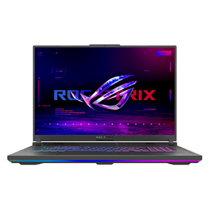 Asus ROG Strix G18, 18'', WQXGA, 240 Hz, i9, 16 GB, 1 TB, RTX4070, tumši pelēka - Portatīvais dators