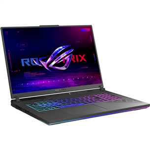 Asus ROG Strix G18, 18'', WQXGA, 240 Hz, i9, 16 GB, 1 TB, RTX4070, tumši pelēka - Portatīvais dators