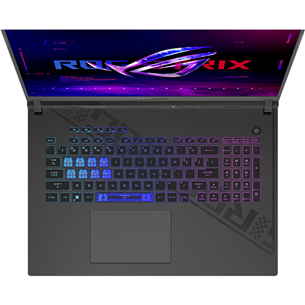 Asus ROG Strix G18, 18'', WQXGA, 240 Hz, i9, 16 GB, 1 TB, RTX4070, tumši pelēka - Portatīvais dators