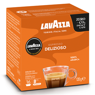 Lavazza A Modo Mio Delizioso, 16 porcijas - Kafijas kapsulas