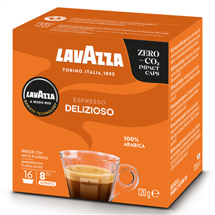 Lavazza A Modo Mio Delizioso, 16 porcijas - Kafijas kapsulas