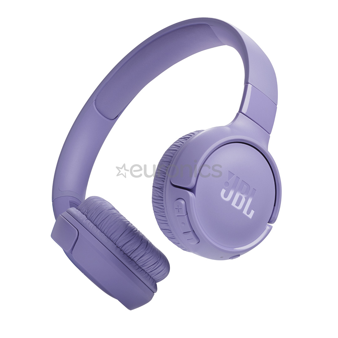 JBL Tune 520BT, purple - Wireless on-ear headphones