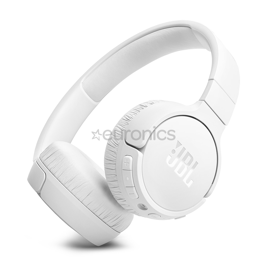 JBL Tune 670NC, adaptive noise cancelling, white - Wireless on-ear headphones