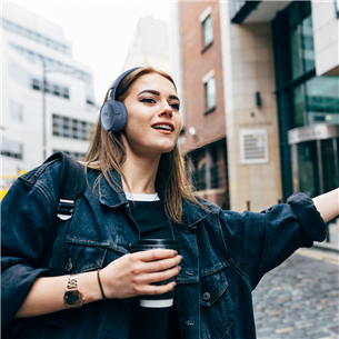 JBL Tune 670NC, adaptīvā trokšņu slāpēšana, zila - Bezvadu austiņas