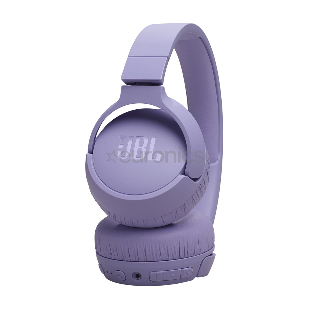 JBL Tune 670NC, adaptive noise cancelling, purple - Wireless on-ear headphones