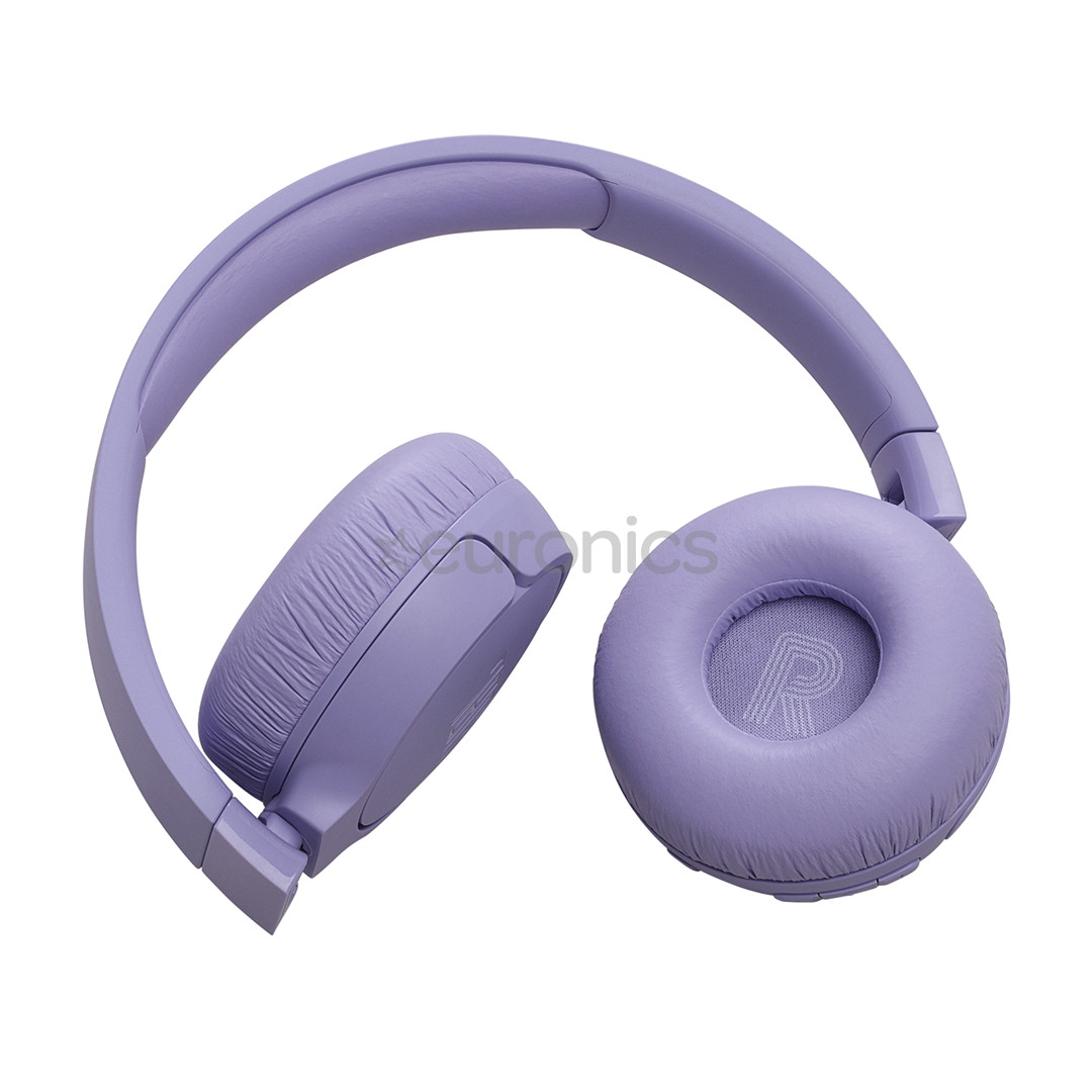 JBL Tune 670NC, adaptive noise cancelling, purple - Wireless on-ear headphones
