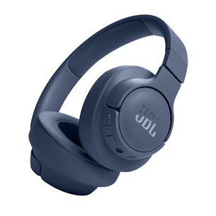 JBL Tune 720BT, zila - Bezvadu austiņas JBLT720BTBLU