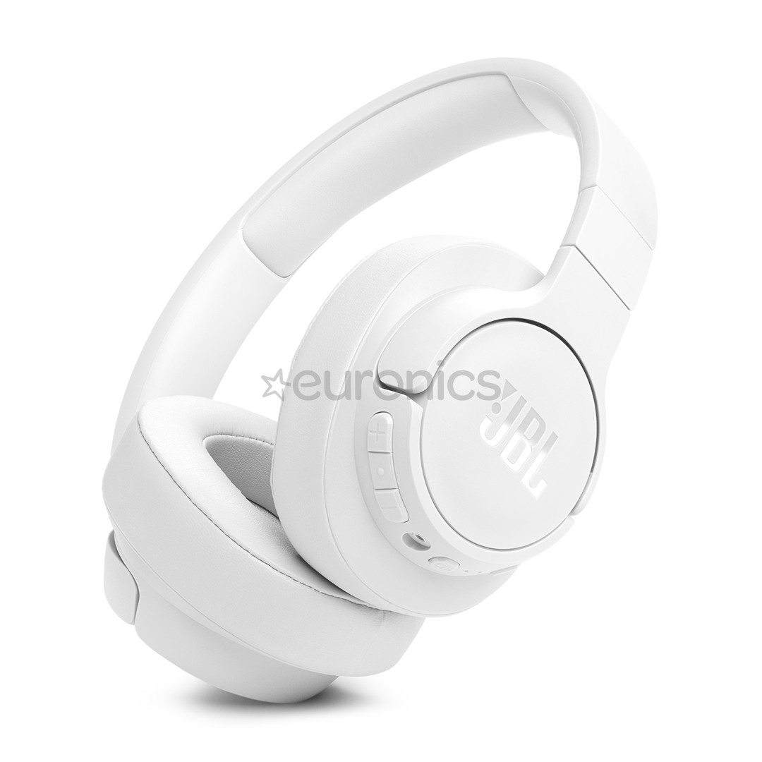 JBL Tune 770NC, adaptive noise cancelling, white - Wireless over-ear headphones