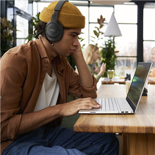 JBL Tune 770NC, aktīvā trokšņu slāpēšana, melna - Bezvadu austiņas