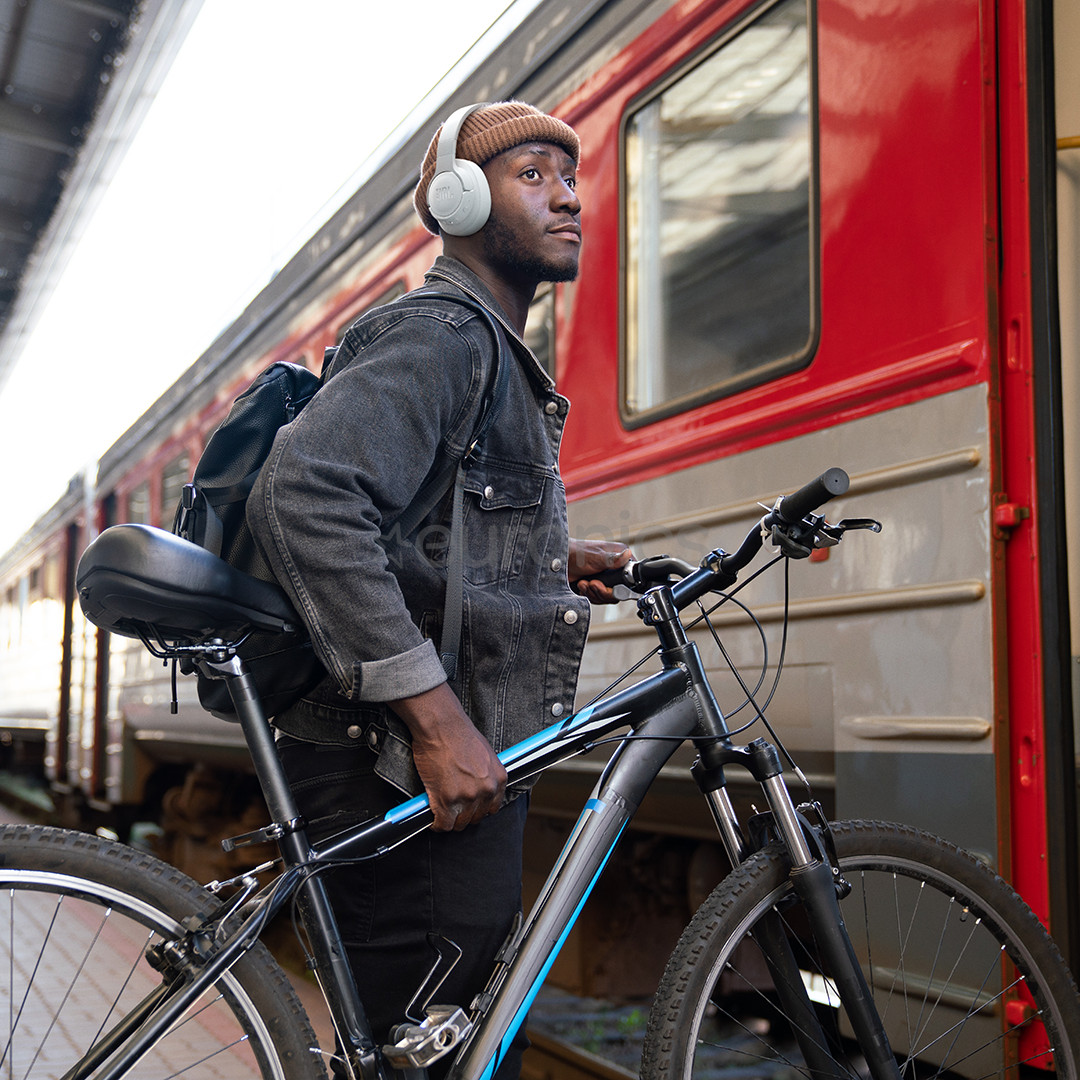 JBL Tune 770NC, adaptive noise cancelling, white - Wireless over-ear headphones