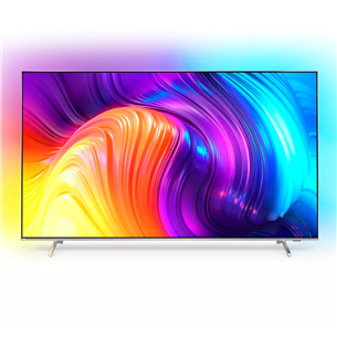 Philips The One PUS8807, 75", 4K UHD, LED LCD, feet stand, silver - TV