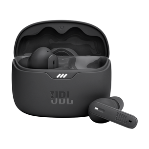 JBL Tune Beam, active noise cancelling, black - True Wireless Earbuds