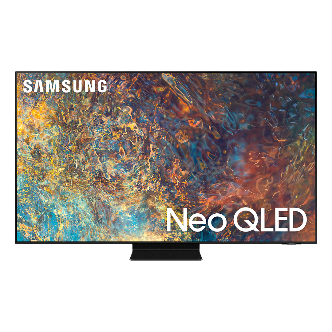 Samsung QN90A, 98'', 4K UHD, Neo QLED, центральная подставка, черный - Телевизор