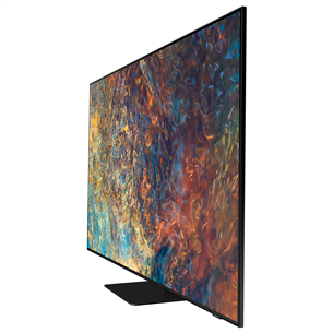 Samsung QN90A, 98'', 4K UHD, Neo QLED, центральная подставка, черный - Телевизор