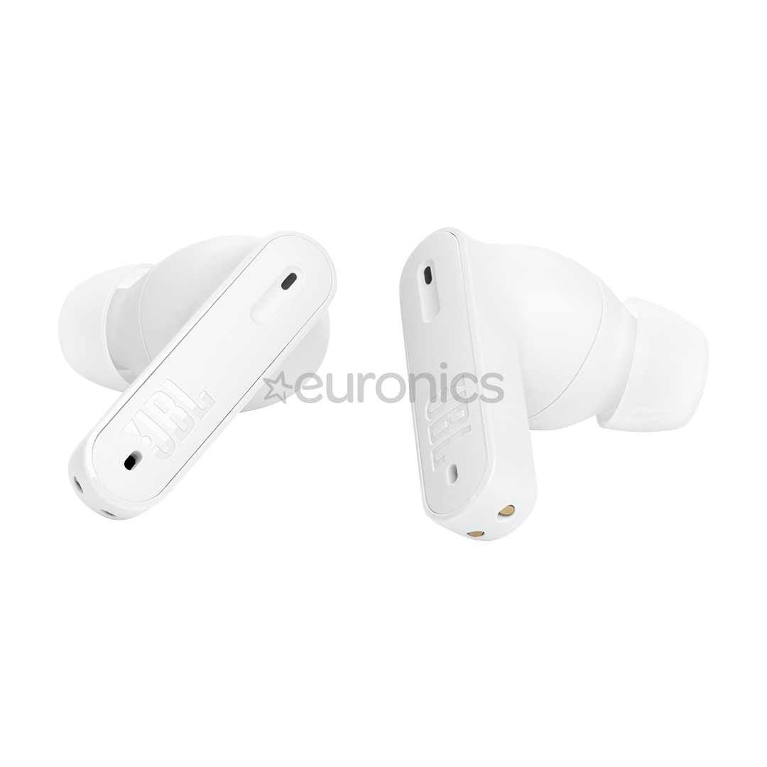 JBL Tune Beam, active noise cancelling, white - True Wireless Earbuds