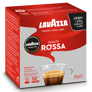 Lavazza A Modo Mio Qualità Rossa, 16 porcijas - Kafijas kapsulas