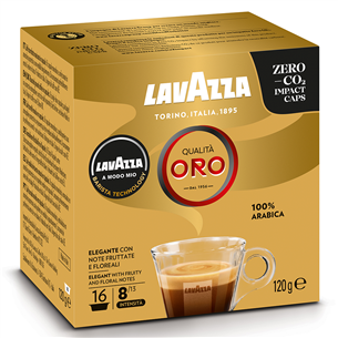 Lavazza A Modo Mio Qualità Oro, 16 porcijas - Kafijas kapsulas