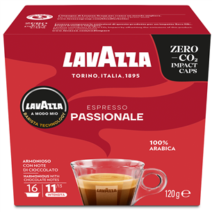 Lavazza A Modo Mio Passionale, 16 porcijas - Kafijas kapsulas 8000070086005