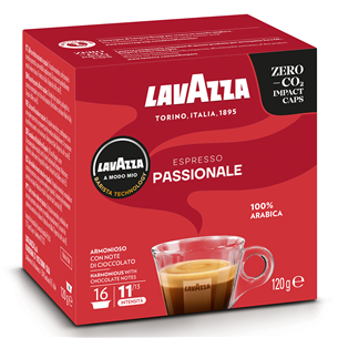 Lavazza A Modo Mio Passionale, 16 porcijas - Kafijas kapsulas