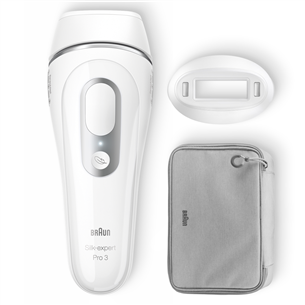 Braun Silk-expert Pro 3 IPL, white - IPL Hair Removal