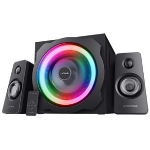 Trust GXT 629 Tytan, 2.1, RGB, black - PC Speakers 22944-02