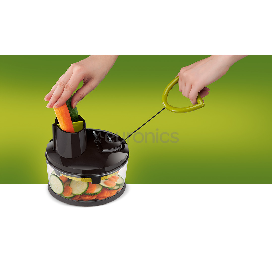 Tefal 5 second slicer, green - Mini chopper