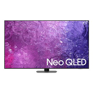 Samsung QN90C, 55'', Ultra HD, Neo QLED, central stand, dark gray - TV QE55QN90CATXXH