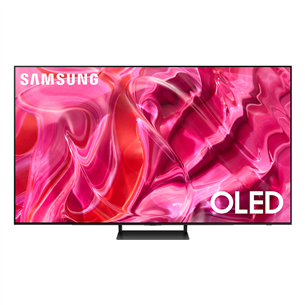 Samsung S90C, 65", 4K UHD, OLED, центральная подставка, черный - Телевизор QE65S90CATXXH