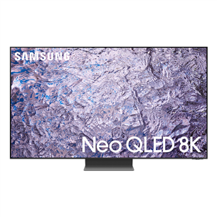 Samsung QN800C, 65'', 8K, Neo QLED, centra statīvs, melna - Televizors