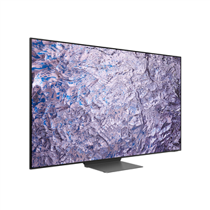 Samsung QN800C, 75", 8K, Neo QLED, центральная подставка, черный - Телевизор